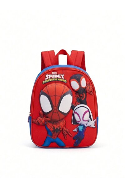 DDA Rucsac 3D pentru copii Marvel Spidey și Prietenii Săi Minunați – Spider-M...