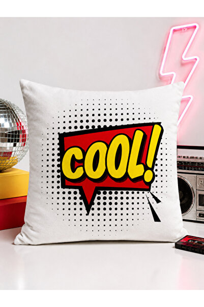 PİKKO HOME Pop!80S Collection Digital Printed Cushion Cover (Dkr)