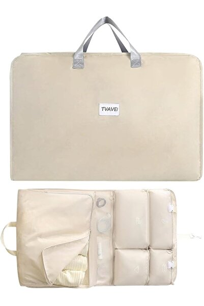 Bukela Hanging Packing Cubes Travel Organizer Portable Wardrobe Foldable Garm...