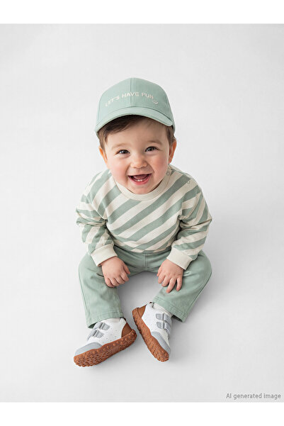 LC Waikiki Trendlucky Letter Embroidered Baby Boy Cap Hat with Difference in ...
