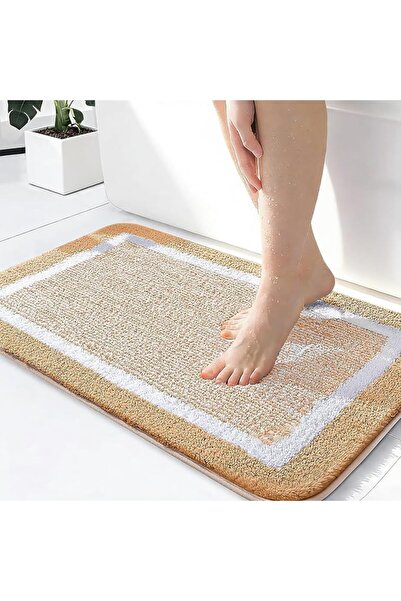 Winsoyya Bathroom Rugs Sets 3 Piece, Dark Gray Shaggy Chenille Bath Rug, Non ...