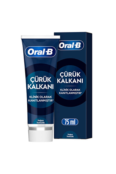 Oral-B Klinik Çürük Kalkanı Yoğun Temizlik Diş Macunu 75ml