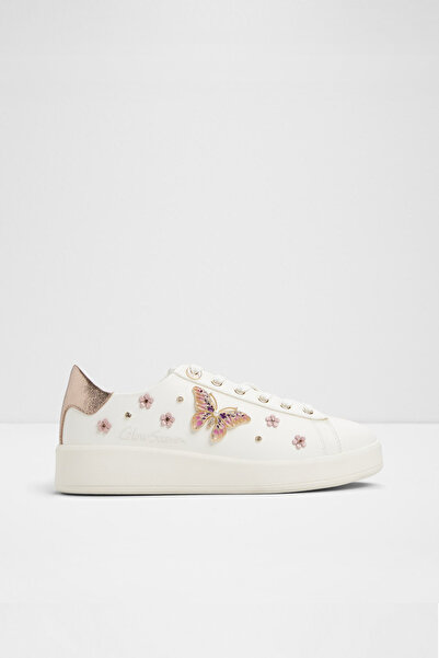 Aldo SPRINGKISS - Kadın Suni Deri Beyaz Bağcıklı Sneaker