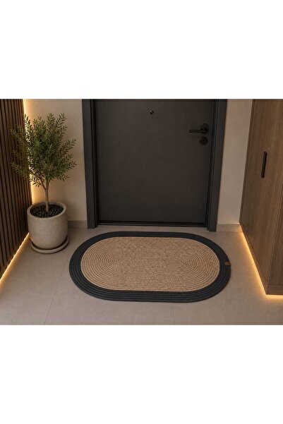 MTG JÜT TASARIM Jute Cord Rope Door Mat Bathroom Hallway Entrance Carpet Floo...