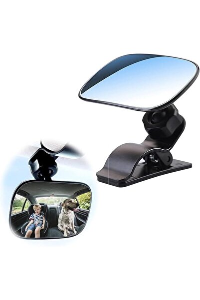 Aputue Car Mirror for Baby, Convex Shatterproof HD Rear View, Suction Mount 3...