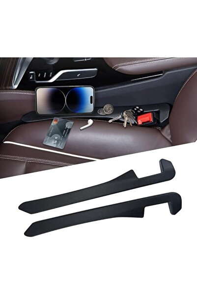 Paporich 2Pack Universal Car Seat Gap Filler Organizer, Drop-Proof Storage fo...