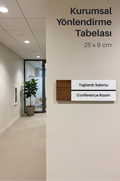 212toyzz Toplantı Salonu Ofis Oda Kapı İsimliği Yönlendirme Tabelası Levhası ...