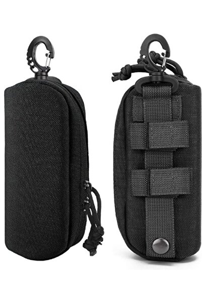 STARSTAR Tactical shockproof glasses case – Portable – With belt clip – 2-pack