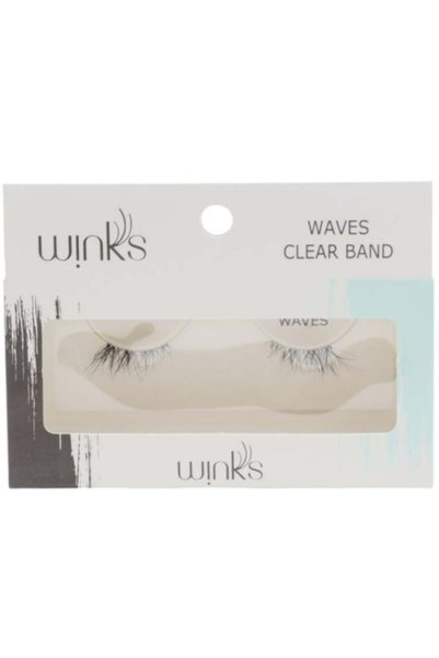 Winks رموش وينكس موديل (47) WAVES CLEAR BAND