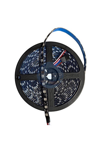TM1934 Ultra Parlak IP30 RGB Pixel Şerit LED 24V – 10 Metre | 60 LED/m | İç Mekan ARGB