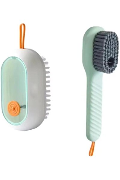 ALMEKAQUZ 2 Piece Multi-functional Cleaning Brushes for Bathroom Scrubbing, S...