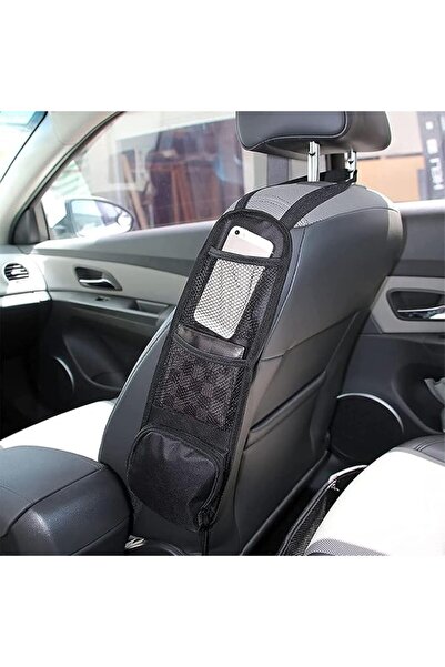 X SPRING Car Seat Side Organizer, Multipurpose Backseat Storage with Zipper P...