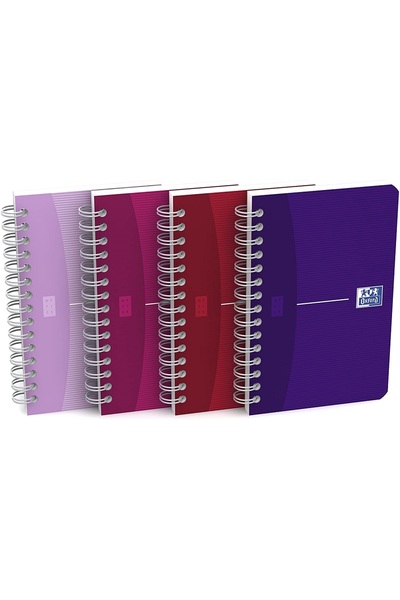 Oxford A5 spirálový zápisník, Office My Style, 90 listů - 90 g/m², Scribzee, ...