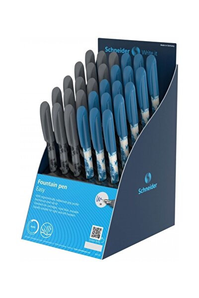 SCHNEIDER Sis Display Easy, 30 Stilouri - Asortate, Albastru