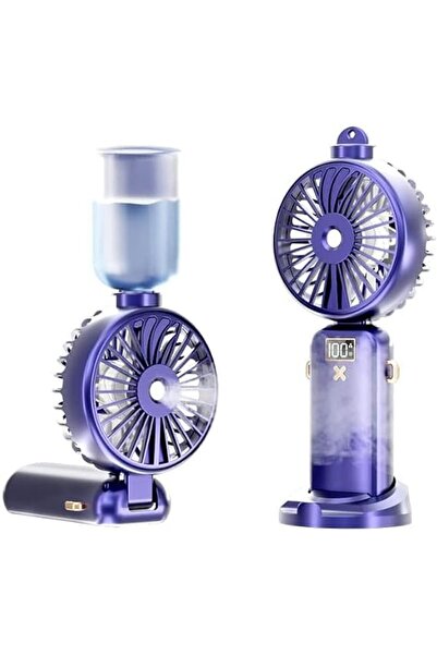 X SPRING Portable Handheld Fan, Mini Water Mist Spray, Rechargeable 5000mAh B...