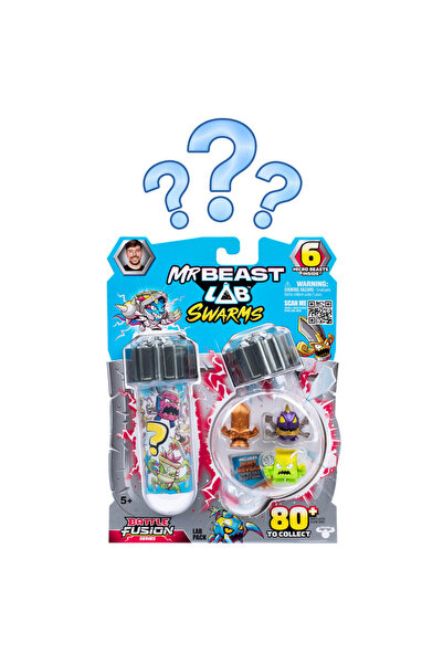 moose Mr.Beast Lab Swarms Battle Fusion Serisi 6’lı Tüp Figür Seti S4 MBE02000