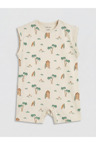 LC Waikiki Timeless Clothing & Timeless Choices Embroidered Baby Boy Romper