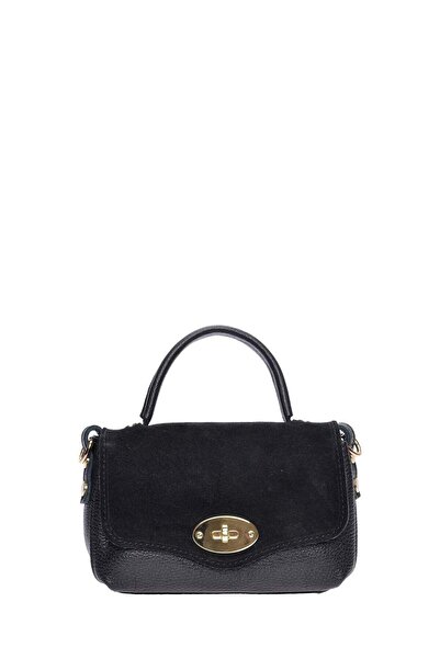 SimpleFind Roberta M Geanta piele -Clarisse-Negru,Geanta de mana piele natura...
