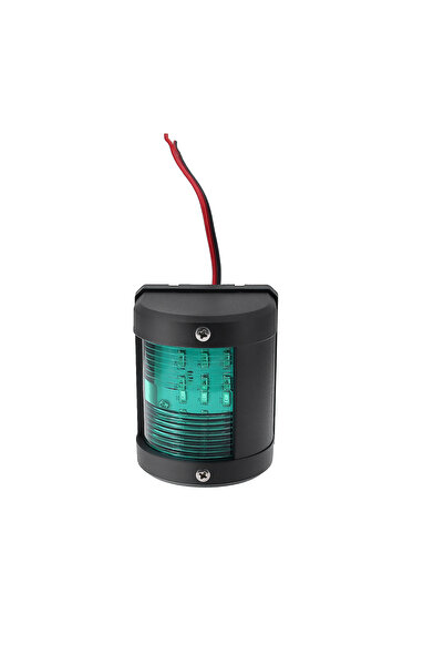 choice2 1PC Green Light 12V/24V LED Navigation Signal Light IP66 Waterproof W...