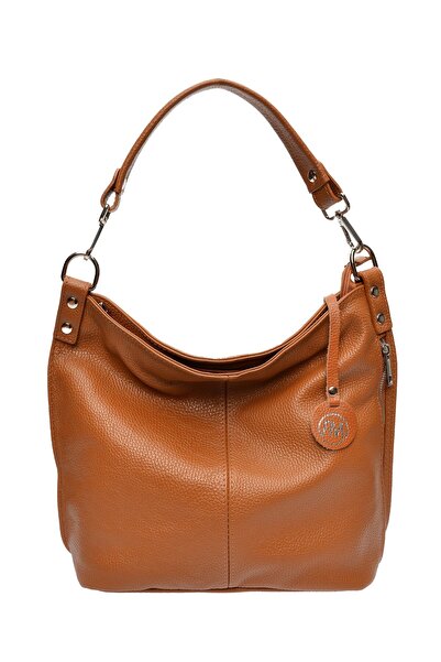 SimpleFind Roberta M Geanta piele -Laetitia-Coniac,Geanta de umar piele natur...