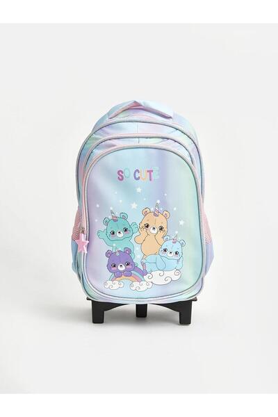 LC Waikiki Rucsac pentru fete cu imprimeuri mixte (W6)