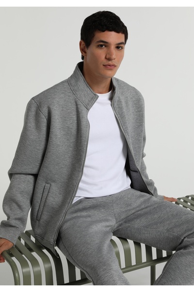 Colin's Ανδρικό γκρι μπουφάν Regular Fit