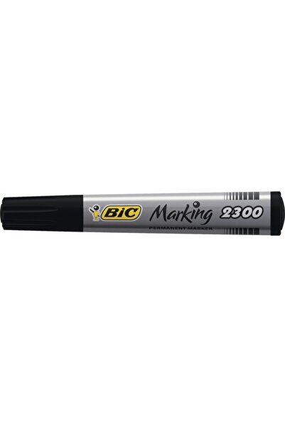 OEM Bic 2300 permanent marker black, beveled tip