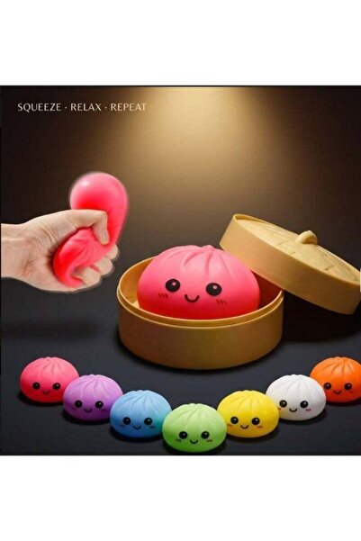 Generic Dumpling Squishies Toy, Giant Glitter Dumpling, Colorful Steamed Bun ...