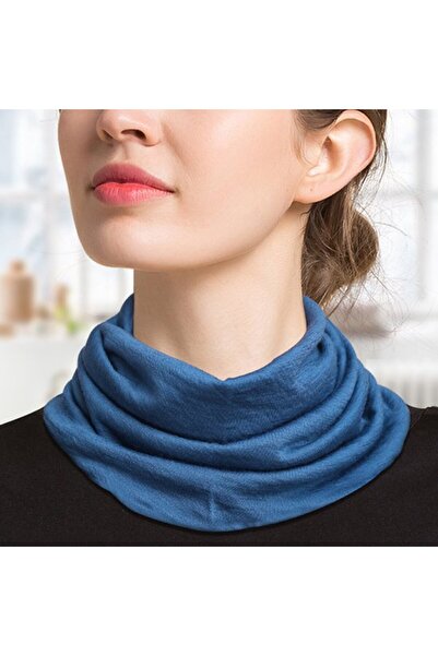 STARSTAR Women's wool headscarf light purple 32x19cm double-layer warm.
