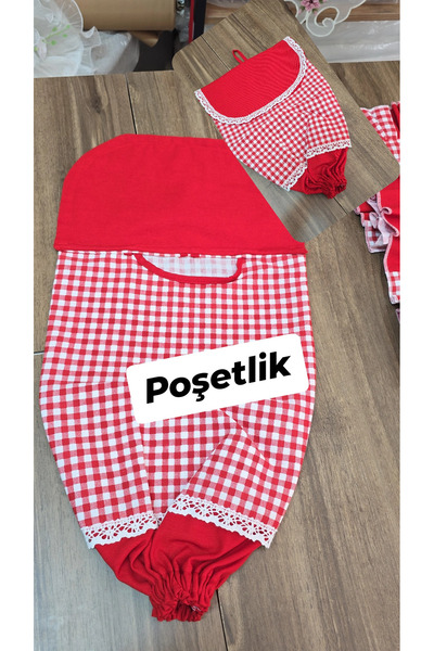 Mutfak seti/Runner/Önlük/Poşetlik Eldiveni Tutacak