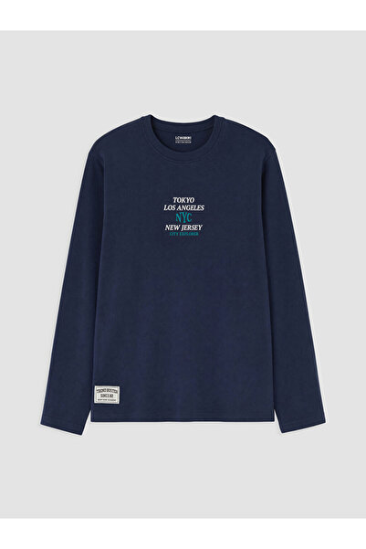 LC Waikiki Tricou de băieți cu guler rotund și imprimeu