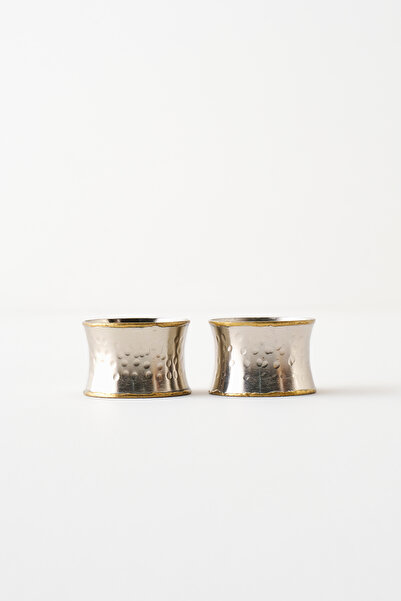 Bella Maison Lara 2'li Peçete Halkası Siver (4,5x3,5 cm)