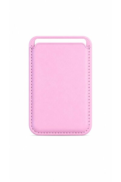 n noppax Micro Woven Wallet Leather Card Holder with Magsafe for iPhone