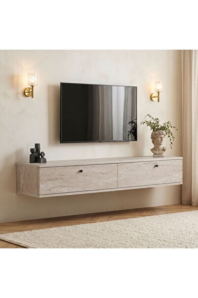 Rani Mobilya Rani Home Tv Ünitesi Traverten 160 Cm AA-5833