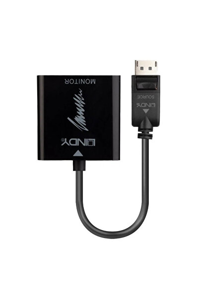 LİNDY Adaptor LY-41068, DisplayPort 1.2 la HDMI 2.0 18G Activ