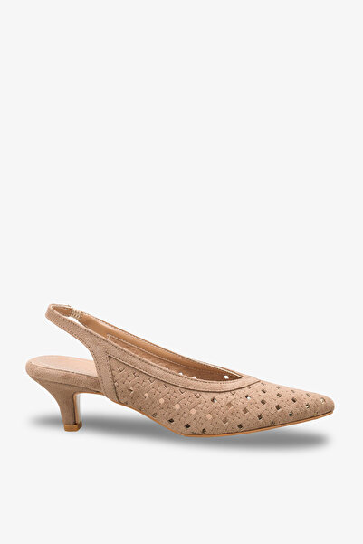 İNNABUTİKK Caarel Women's Heeled Shoes - Mink Suede
