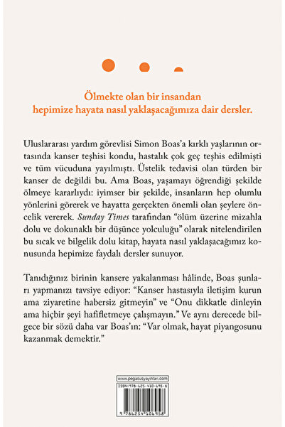 Pegasus Yayınları Yeni Başlayanlar İçin Ölme Rehberi - Simon Boas