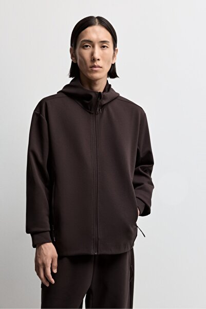 LEFTIES İnterlok fermuarlı sweatshirt