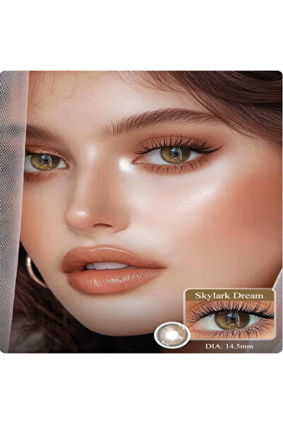 Fresh Lady Skylark Dream Monthly Disposable Contact Lenses, Color Contact Len...