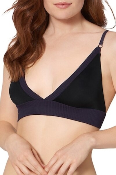 SLOGGI Bra, S Sundays Bralette, navy blue, XS