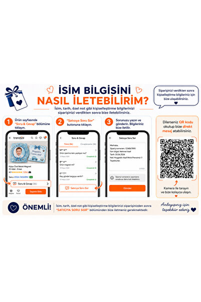 Essa Tasarım Ahşap Magnet Yeni Doğan Bebek Magnet Hediyelik Magnet 20 Adet