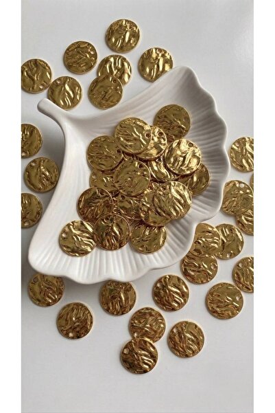 hobi dünyası evim 30 Gram 25 mm Gold Mango Pul Güpür Takı Kumaş Bandana File ...