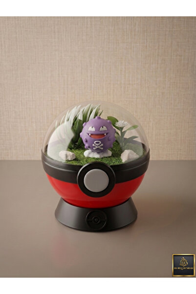 Burq Design Pokemon Poketop Hediyelik Küre figür