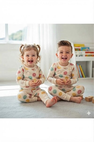 Erca Home Tekstil Ürünleri 100% Cotton Combed Cotton Unisex Patterned Pajama ...