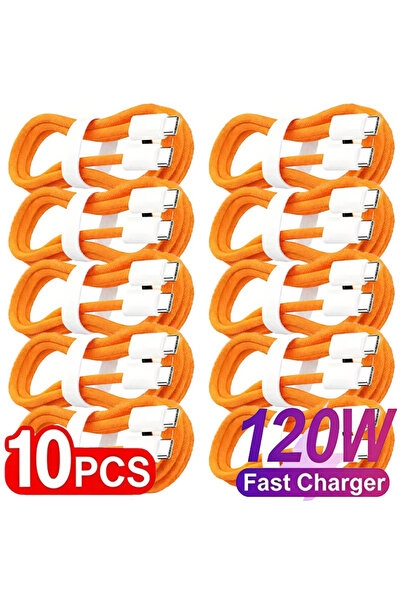 Choice 1m 10PCS-1M 10Pcs PD Cable 120W Super Fast Charging Type C To Type C C...