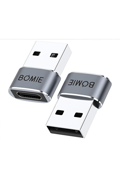 Choice7 grey 2pcs USB to USB C Adapter 10 Pack,PD27W/66W QC100W Fast Charging...