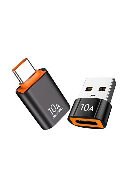 Choice5 Type-C to USB-A Set A 10A OTG Type C Female to USB A Male USB to Type...