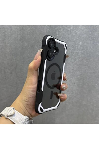Choice18 For iphone 17 Black Hit Color Magnetic For Magesafe Wireless Charge ...