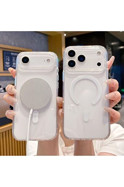 Choice1 For iPhone 17 ProMax Clear Transparent Cover Magsafe Wireless Charge ...