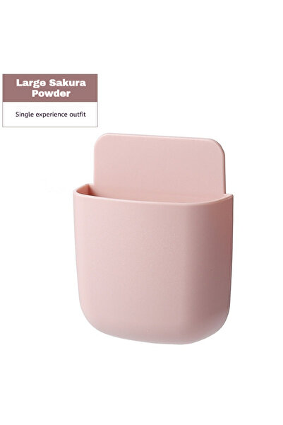 choice2 Pink Wall Mounted Mobile Phone Charging Stand Self Adhesive Plastic M...